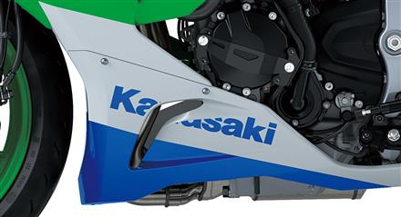 Kawasaki-Logo zum 40-jährigen Jubiläum